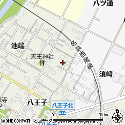 愛知県西尾市吉良町上横須賀上町東周辺の地図