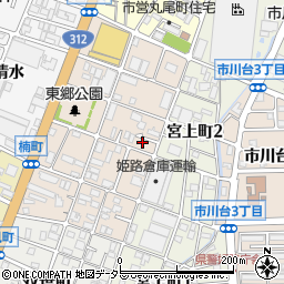 兵庫県姫路市楠町99-9周辺の地図
