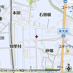 愛知県武豊町（知多郡）東大高周辺の地図