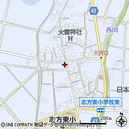 兵庫県加古川市志方町細工所449周辺の地図