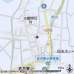 兵庫県加古川市志方町細工所534周辺の地図