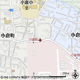 枚方市小倉町駐車場周辺の地図