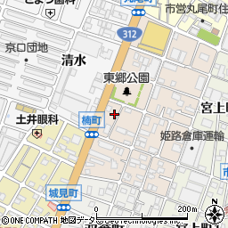 兵庫県姫路市楠町59周辺の地図