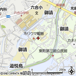 静岡県島田市御請1031周辺の地図