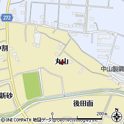 愛知県知多郡武豊町冨貴丸山周辺の地図
