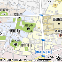 静岡県島田市祇園町8645周辺の地図
