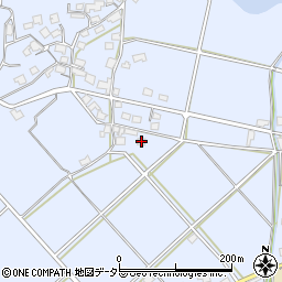 兵庫県加古川市志方町大澤2周辺の地図