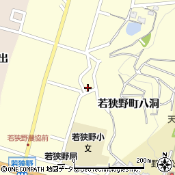 兵庫県相生市若狭野町八洞244周辺の地図