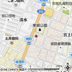 兵庫県姫路市楠町58周辺の地図
