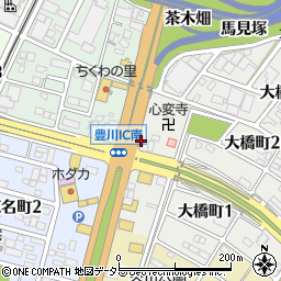すき家１５１号豊川ＩＣ店周辺の地図