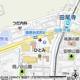 ローソン藤原台北町六丁目店周辺の地図