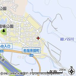 兵庫県西宮市名塩茶園町5-15周辺の地図