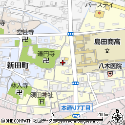 静岡県島田市祇園町8693周辺の地図