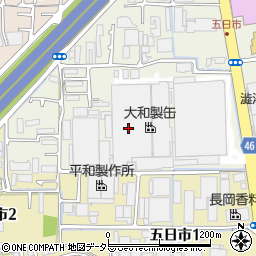 大和製罐運送株式会社　茨木営業所周辺の地図