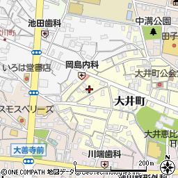 静岡県島田市大井町2463-3周辺の地図