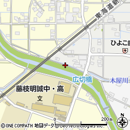 静岡県藤枝市高洲83周辺の地図