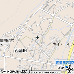 兵庫県姫路市広畑区西蒲田172周辺の地図