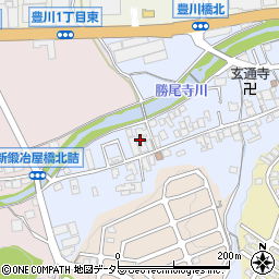 大阪府茨木市宿川原町16周辺の地図