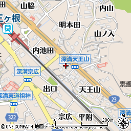 ａｐｏｌｌｏｓｔａｔｉｏｎ幸田東ＳＳ周辺の地図