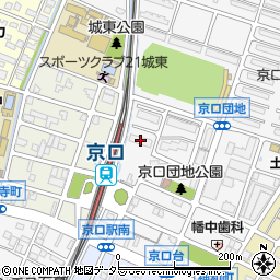 京口第２団地９号棟周辺の地図