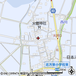 兵庫県加古川市志方町細工所505周辺の地図