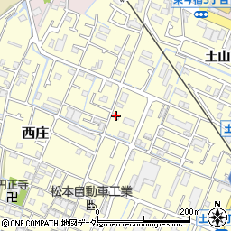 兵庫県姫路市西庄56周辺の地図