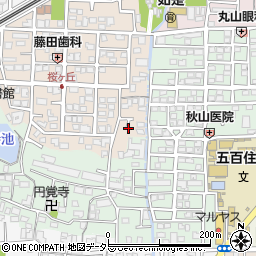 大阪府高槻市桜ケ丘南町26周辺の地図