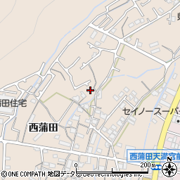 兵庫県姫路市広畑区西蒲田170周辺の地図