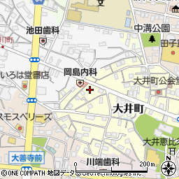 静岡県島田市大井町2463周辺の地図
