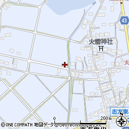 兵庫県加古川市志方町細工所323-1周辺の地図