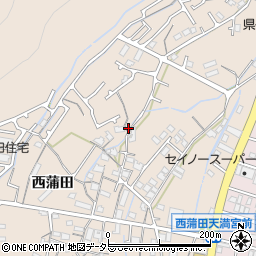兵庫県姫路市広畑区西蒲田166周辺の地図