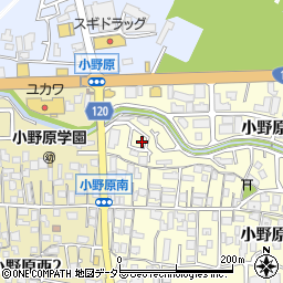 大阪府箕面市小野原東1丁目11-28周辺の地図