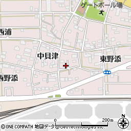 愛知県豊川市本野町東野添64-3周辺の地図