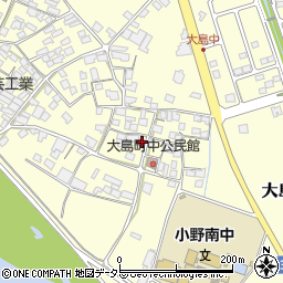 兵庫県小野市大島町670周辺の地図