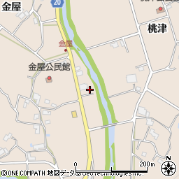 兵庫県三木市細川町金屋426-2周辺の地図