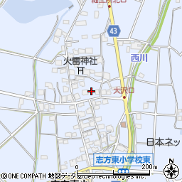 兵庫県加古川市志方町細工所528周辺の地図