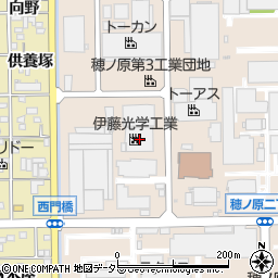 伊藤光学工業豊川工場周辺の地図