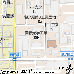 伊藤光学工業豊川工場周辺の地図