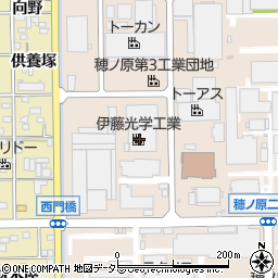 伊藤光学工業株式会社周辺の地図