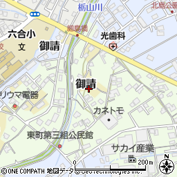 静岡県島田市御請980周辺の地図