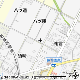 愛知県西尾市吉良町木田八ツ縄40周辺の地図