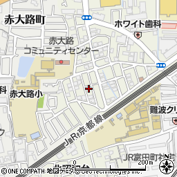 大阪府高槻市富田丘町35周辺の地図