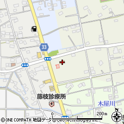 ファミリーマート藤枝与左衛門店周辺の地図