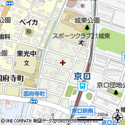 兵庫県姫路市京口町周辺の地図