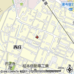 兵庫県姫路市西庄117周辺の地図