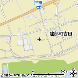 岡山県岡山市北区建部町吉田454周辺の地図