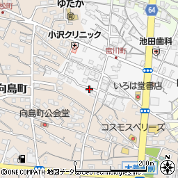 静岡県島田市宮川町周辺の地図