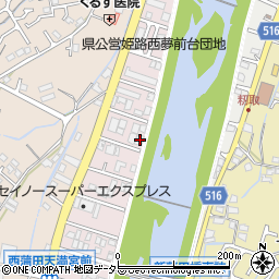 兵庫県姫路市広畑区西夢前台4丁目78周辺の地図