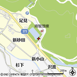 愛知県豊川市御津町豊沢（樽美）周辺の地図