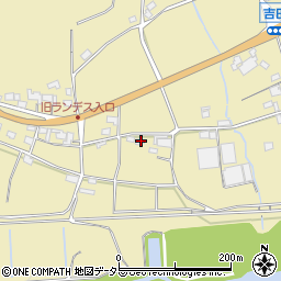 岡山県岡山市北区建部町吉田387-2周辺の地図